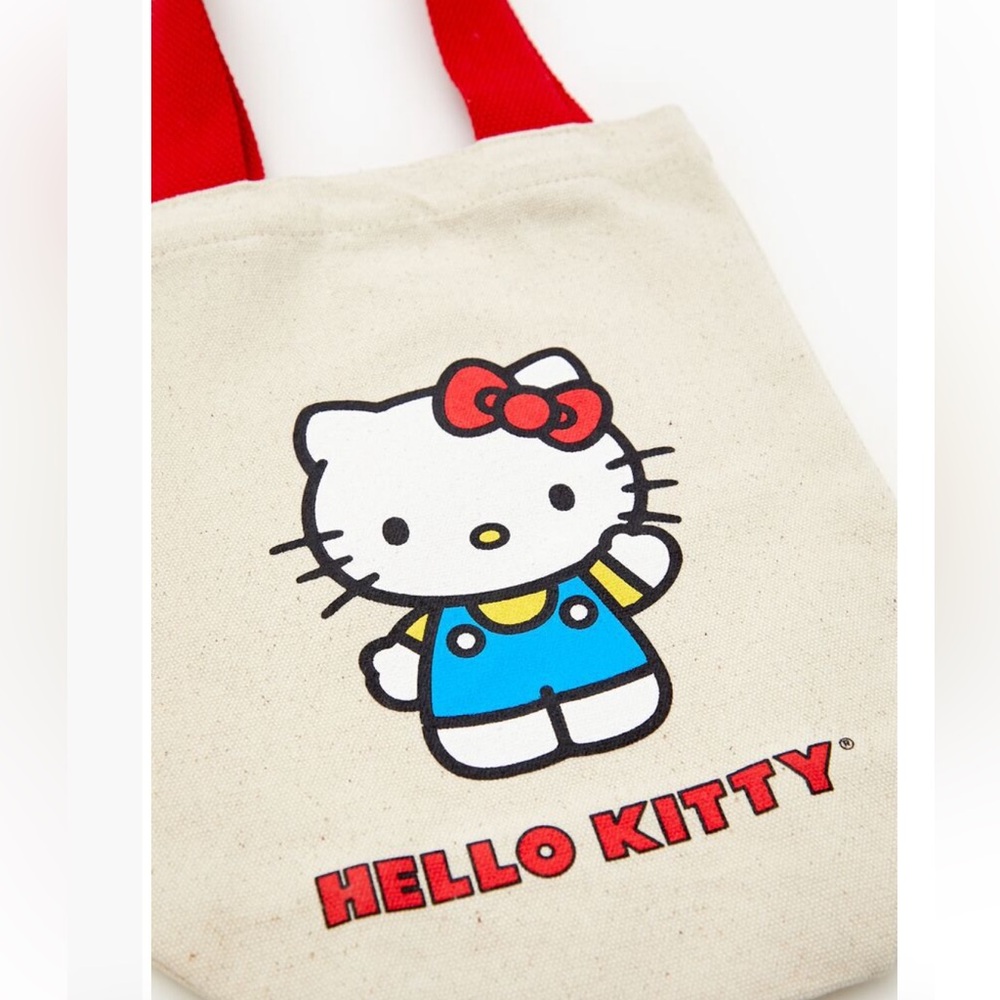 New hello kitty small canvas tote - Picture 3 of 7
